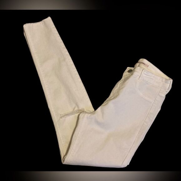 Zara High Rise white jeans Size 6 - Picture 3 of 6